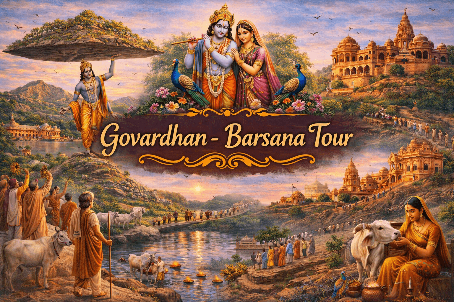 Govardhan Barsana Tour