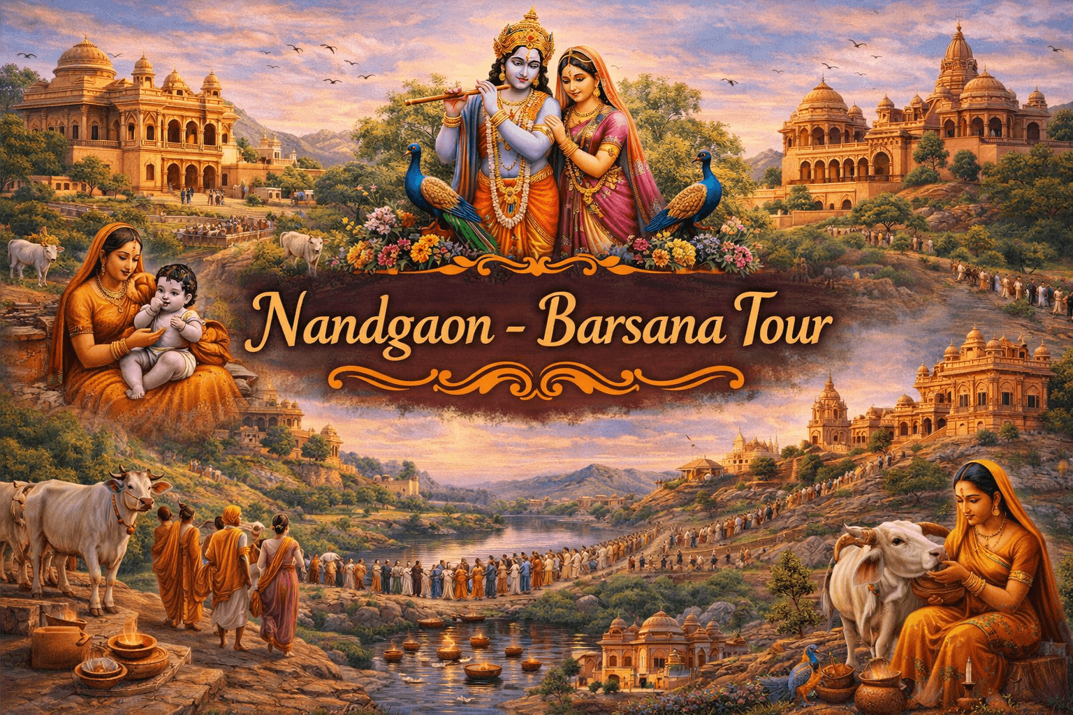 Nandgaon Barsana Tour