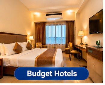 Budget hotel room