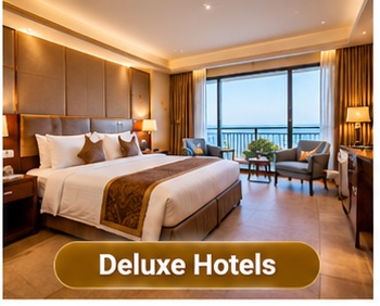 Deluxe hotel room