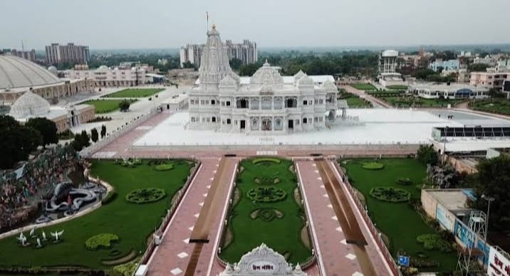 Home Prem Mandir in Vrindavan on a Braj tour