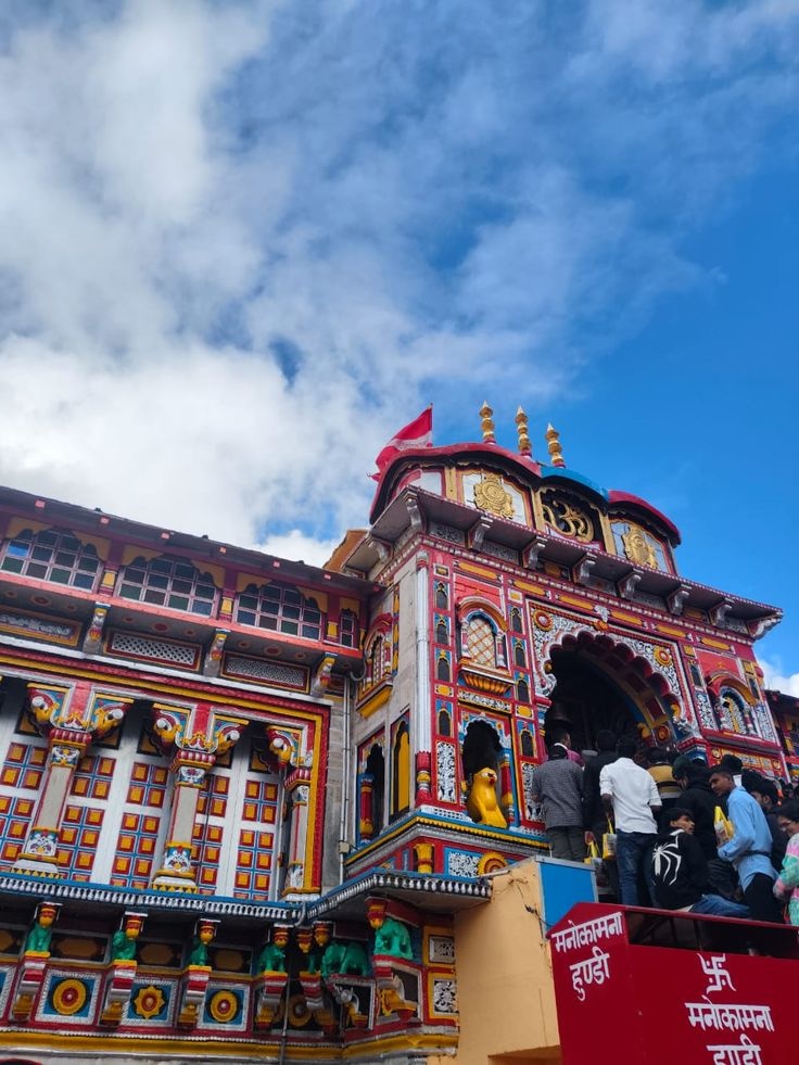 Badrinath destination on Char Dham Yatra